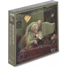Meegaan met je Tijd - Marius van Dokkum 1000stukjes