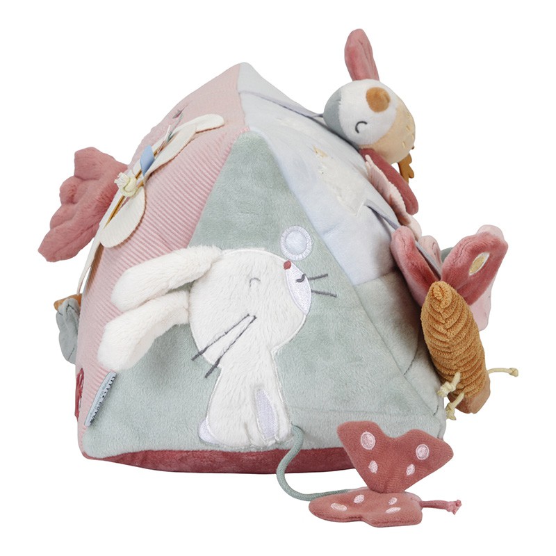 Aktiviteitendriehoek - Flowers & Butterflies - Little Dutch