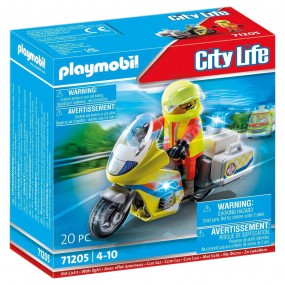 Playmobil City Life - Noodmotor met zwaailicht 71205