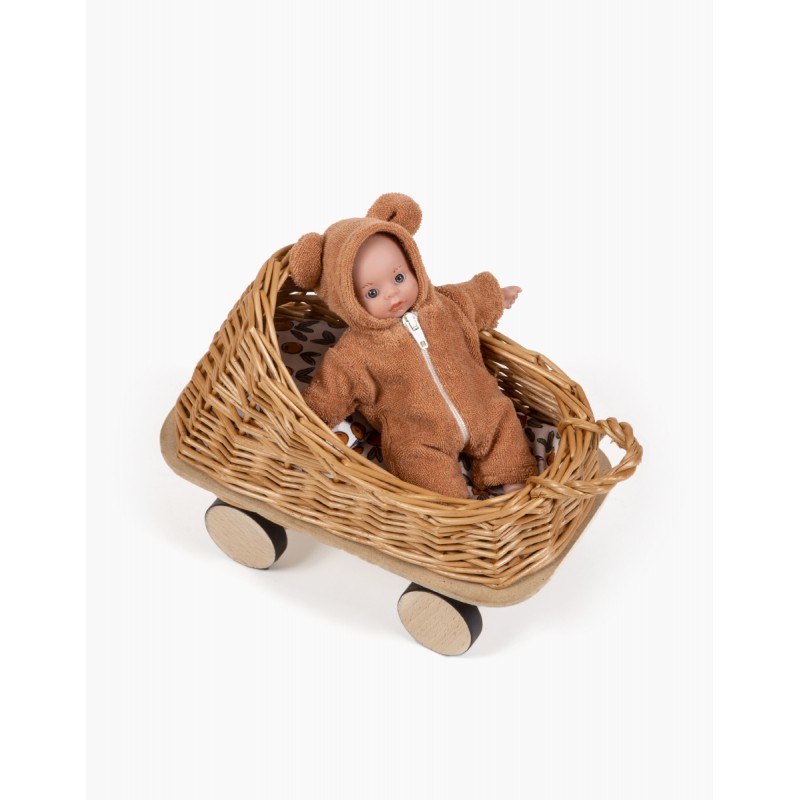 Minikane - Poppenwagen paard minis