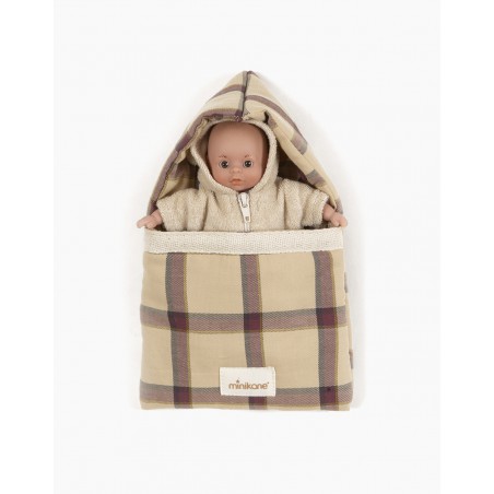 Minikane - Poppen slaapdoek minis tartan