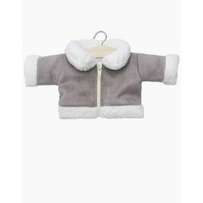 Minikane - Jas grijs Gordi 34cm