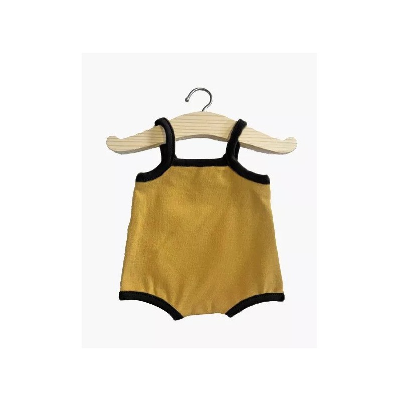 Minikane - Romper retro mosterd Gilda Gordi