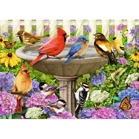 Bij het vogelbadje 500p XL Ravensburger Bij het vogelbadje 500p XL Ravensburger
